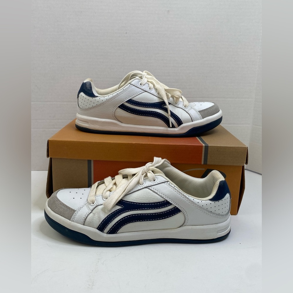 Champion Duo Dry Sneakers Men Jermaine White Blue Gray Size 7